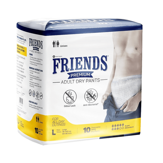 Підгузники-труси для дорослих Friends Premium L, 10 шт/пак